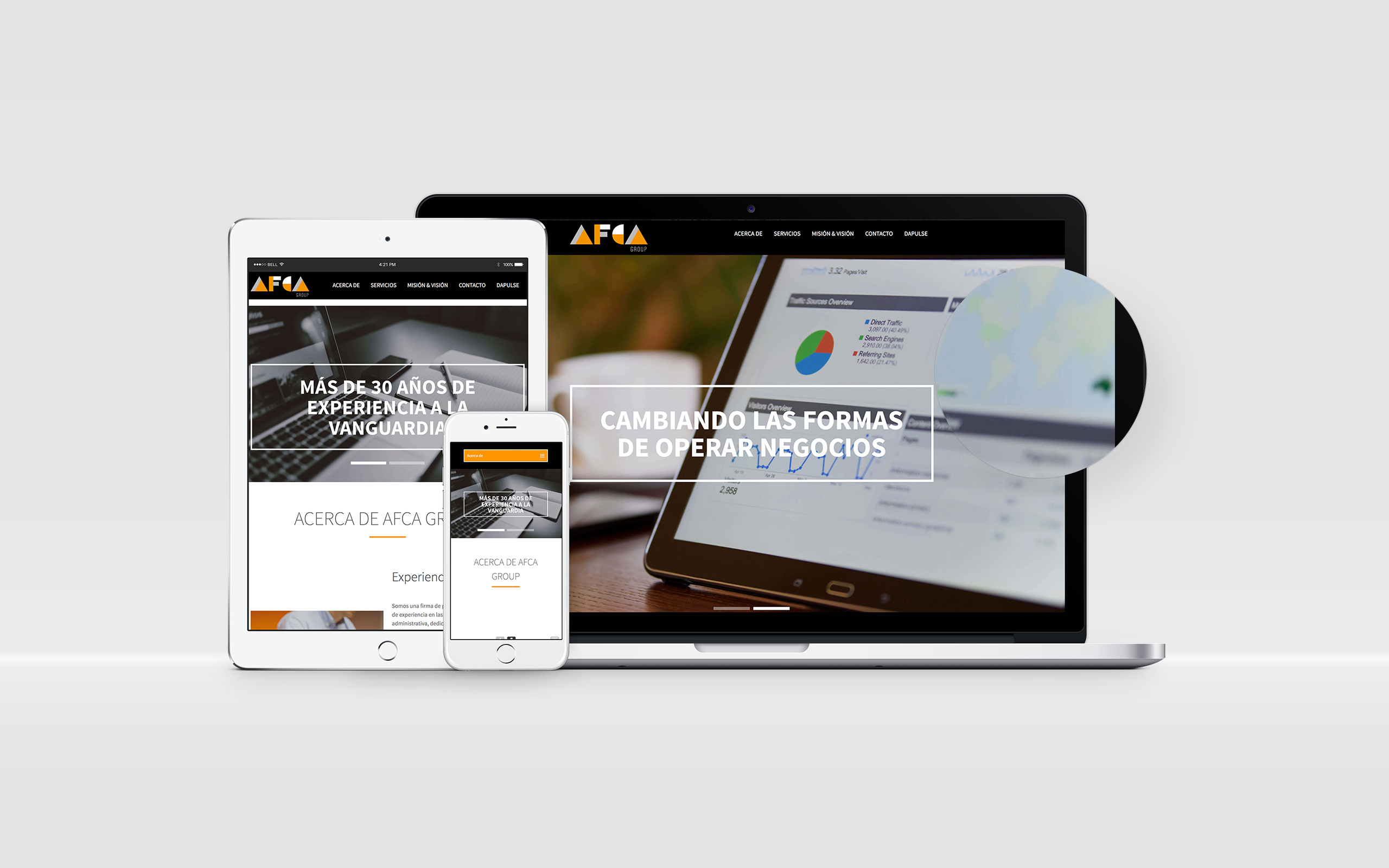 Sitio de Internet AFCA